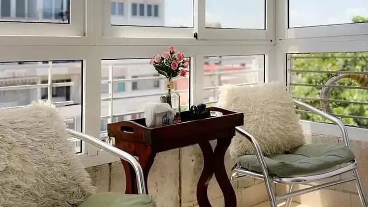 Vivienda de 2 habitaciones en Vedado, Plaza de la Revolución — foto 9 de 10