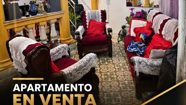 Vivienda de 3 habitaciones en Pueblo Nuevo, Centro Habana