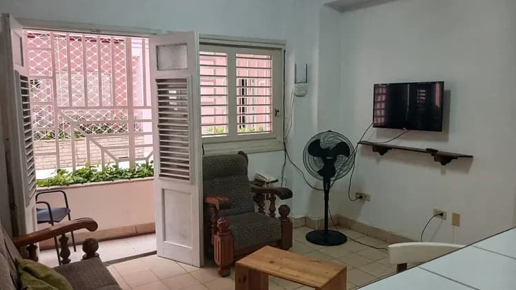 Vivienda de 1 habitaciones en Vedado, Plaza de la Revolución — foto 2 de 5