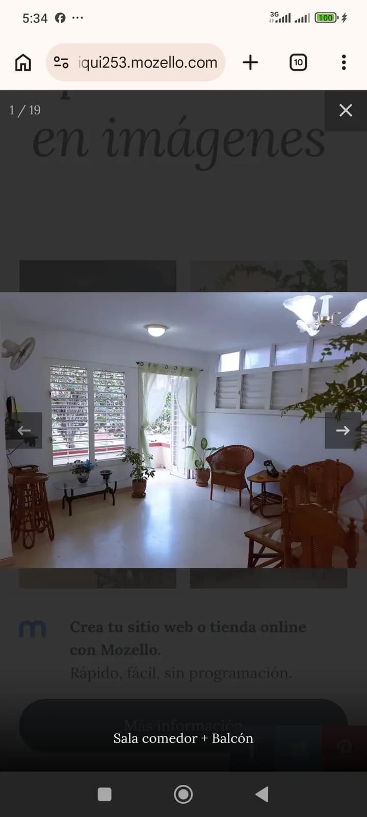Vivienda de 2 habitaciones en Vedado, Plaza de la Revolución — foto 2 de 9