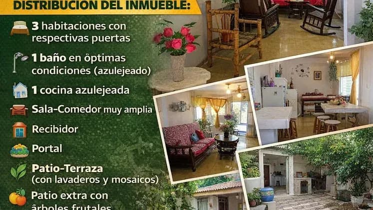 Vivienda de 3 habitaciones en Reparto Granma, Bayamo — foto 1 de 4
