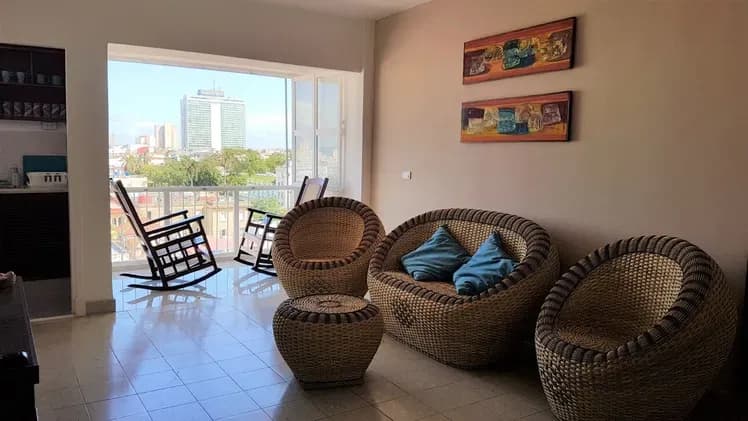 Vivienda de 2 habitaciones en Vedado, Plaza de la Revolución — foto 5 de 9